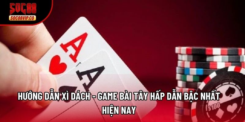 Hướng Dẫn Xì Dách - Game Bài Tây Hấp Dẫn Bậc Nhất Hiện Nay