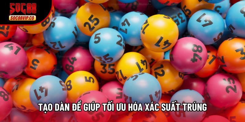 Tạo dàn đề giúp tối ưu hóa xác suất trúng